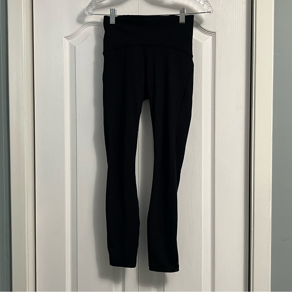 Lululemon Train Times 7/8 Pant *25" black leggings women's size 4